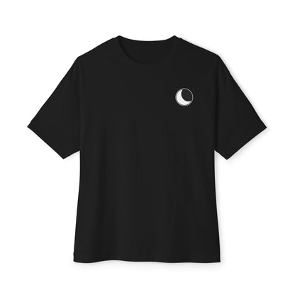 Simple Minimalist Moon Unisex Oversized Tee