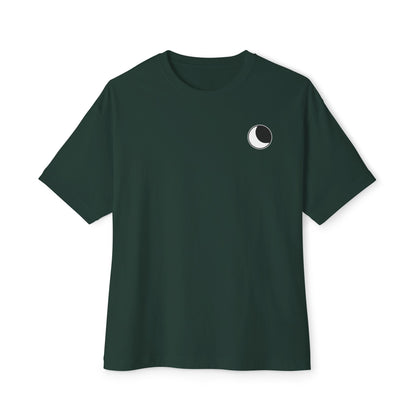 Simple Minimalist Moon Unisex Oversized Tee