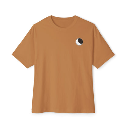 Simple Minimalist Moon Unisex Oversized Tee