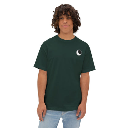 Simple Minimalist Moon Unisex Oversized Tee