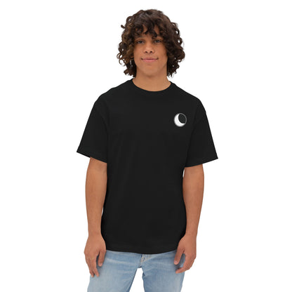 Simple Minimalist Moon Unisex Oversized Tee